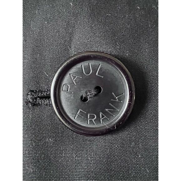 Paul Frank Trench Coat, Women’s Black, size Medium - Picture 9 of 11